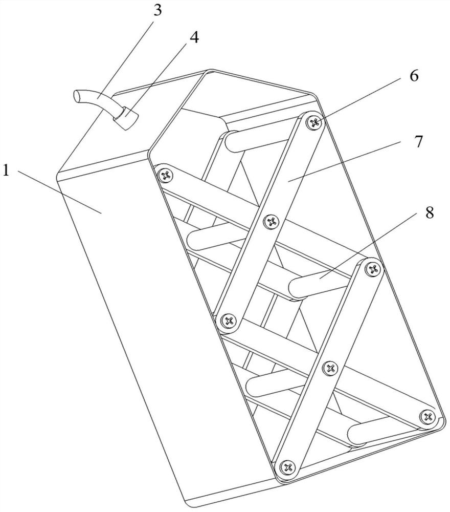 Vacuum-driven actuator based on scissor mechanism