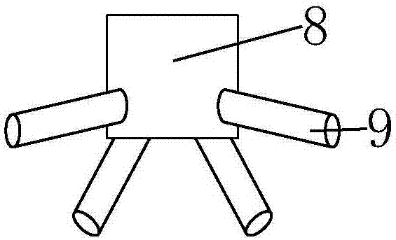 Uniform-feeding aquaculture feed dropping device