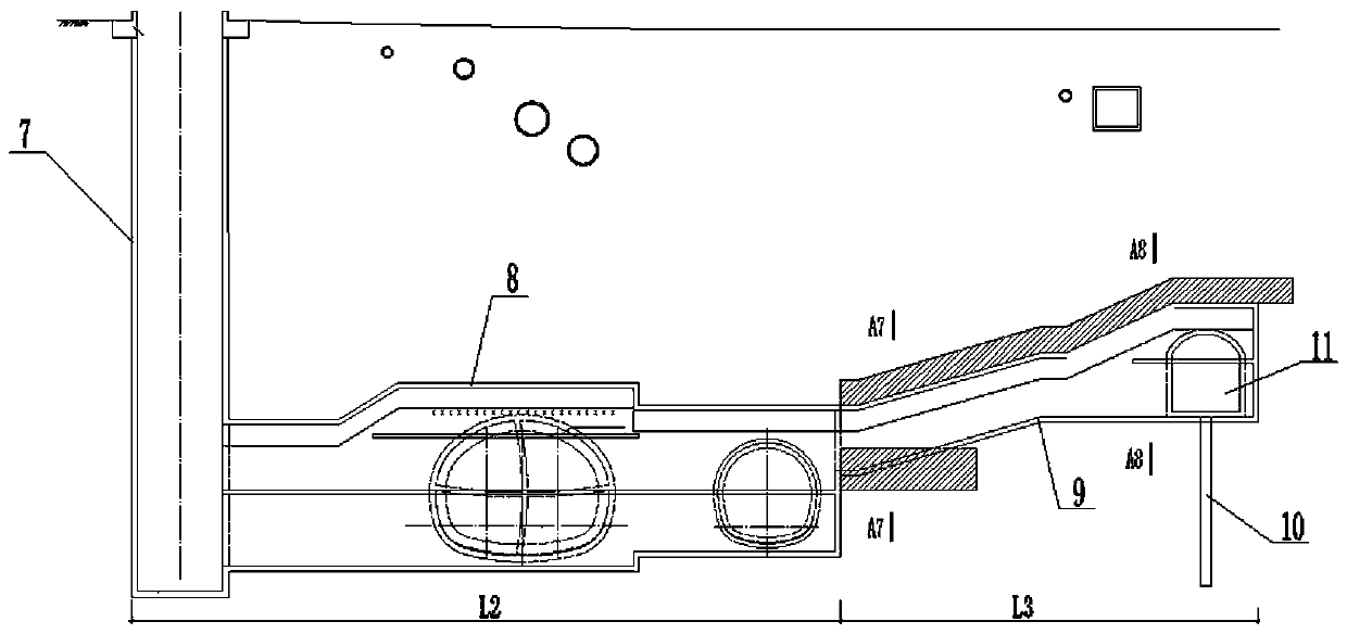 Construction method of large-diameter precipitation well in subway mined tunnel