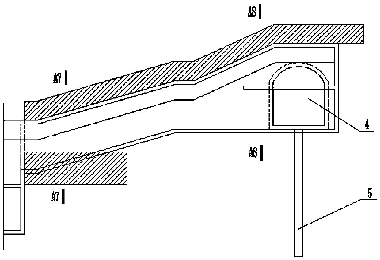 Construction method of large-diameter precipitation well in subway mined tunnel