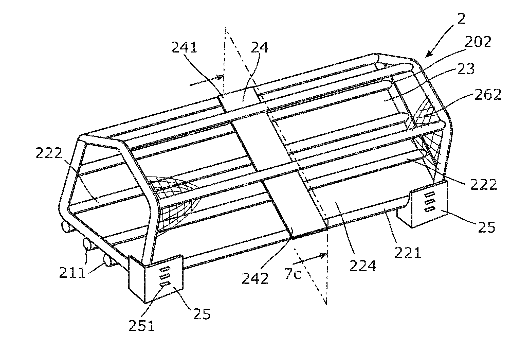 Inflatable floatable unit