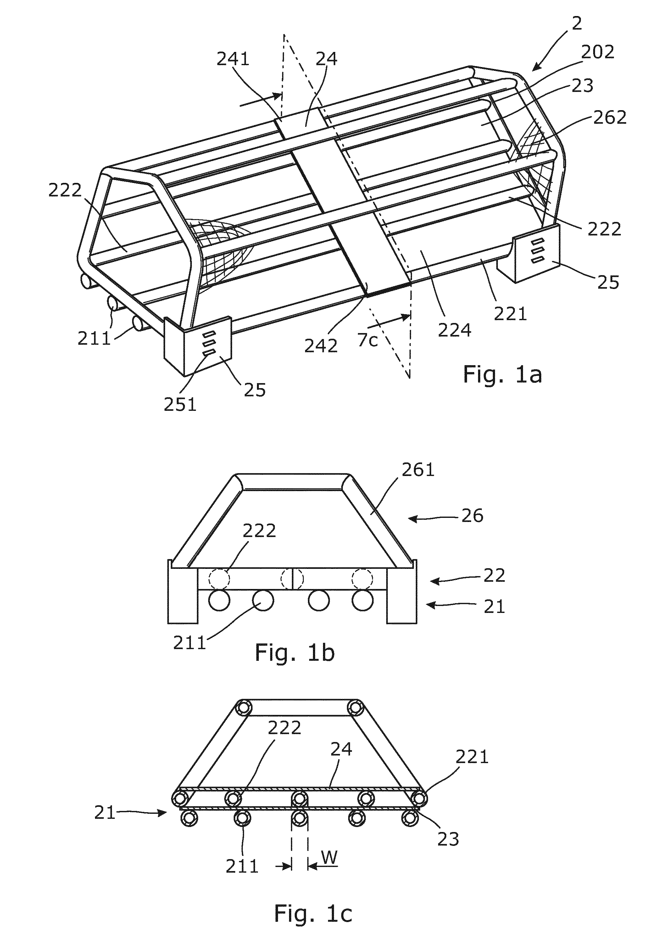 Inflatable floatable unit