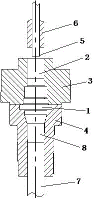 Metal plastic extrusion forging method