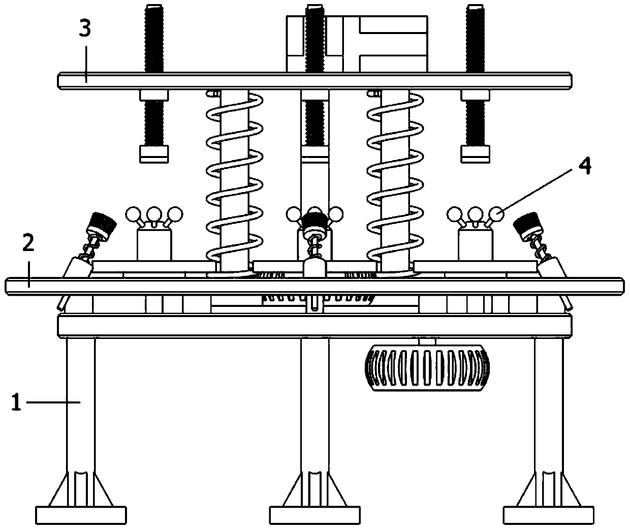 Bowl opening polishing mechanism based on ceramic production