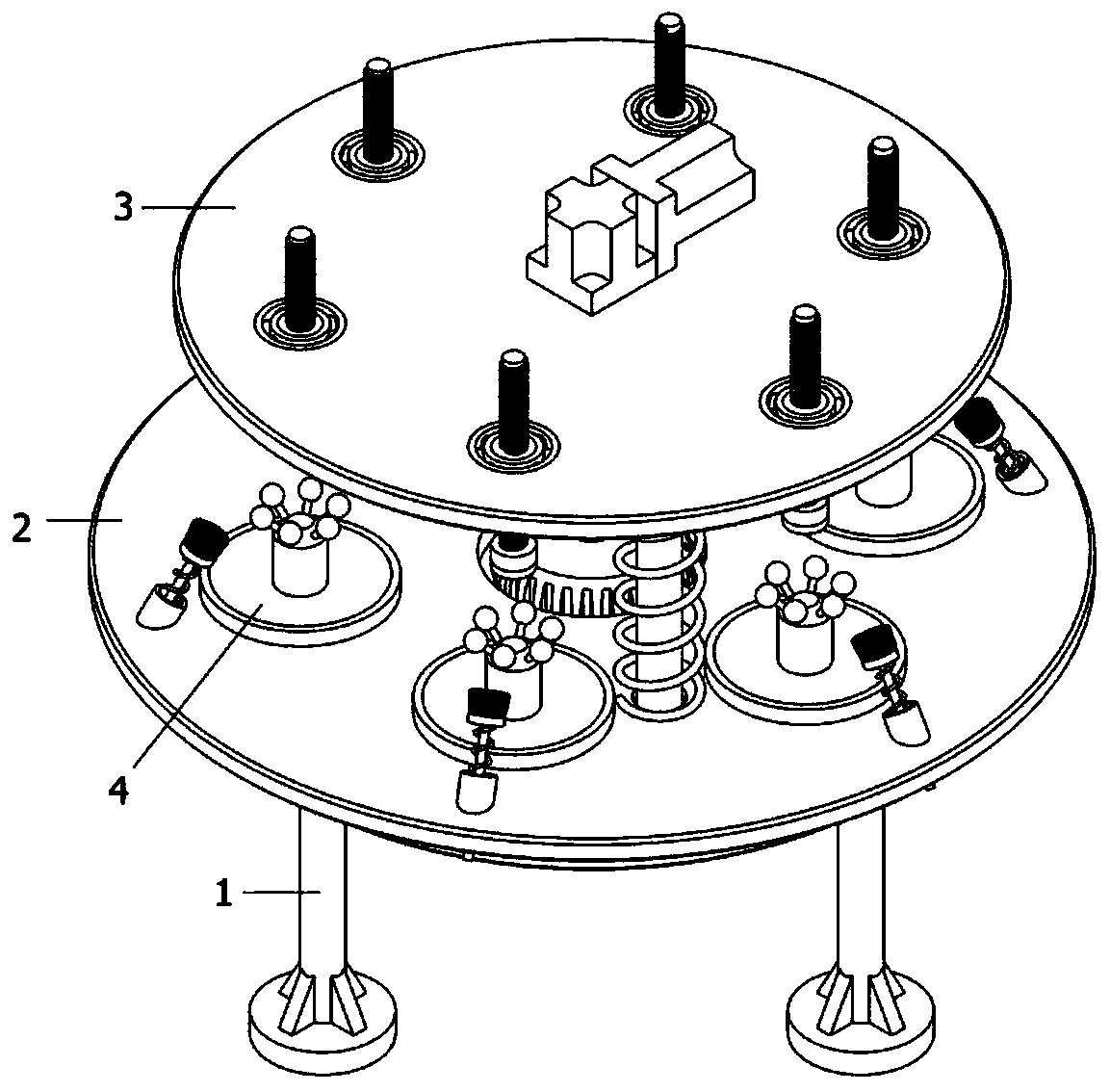 Bowl opening polishing mechanism based on ceramic production