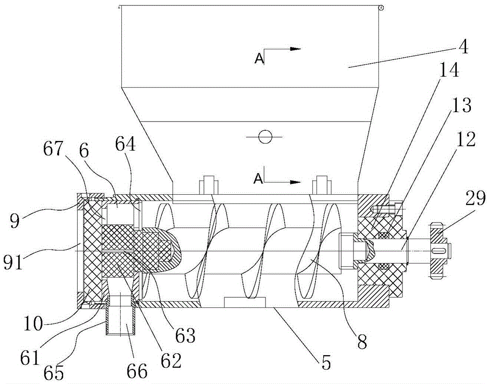 Chinese style pastry maker movable six-stuffing conveying system