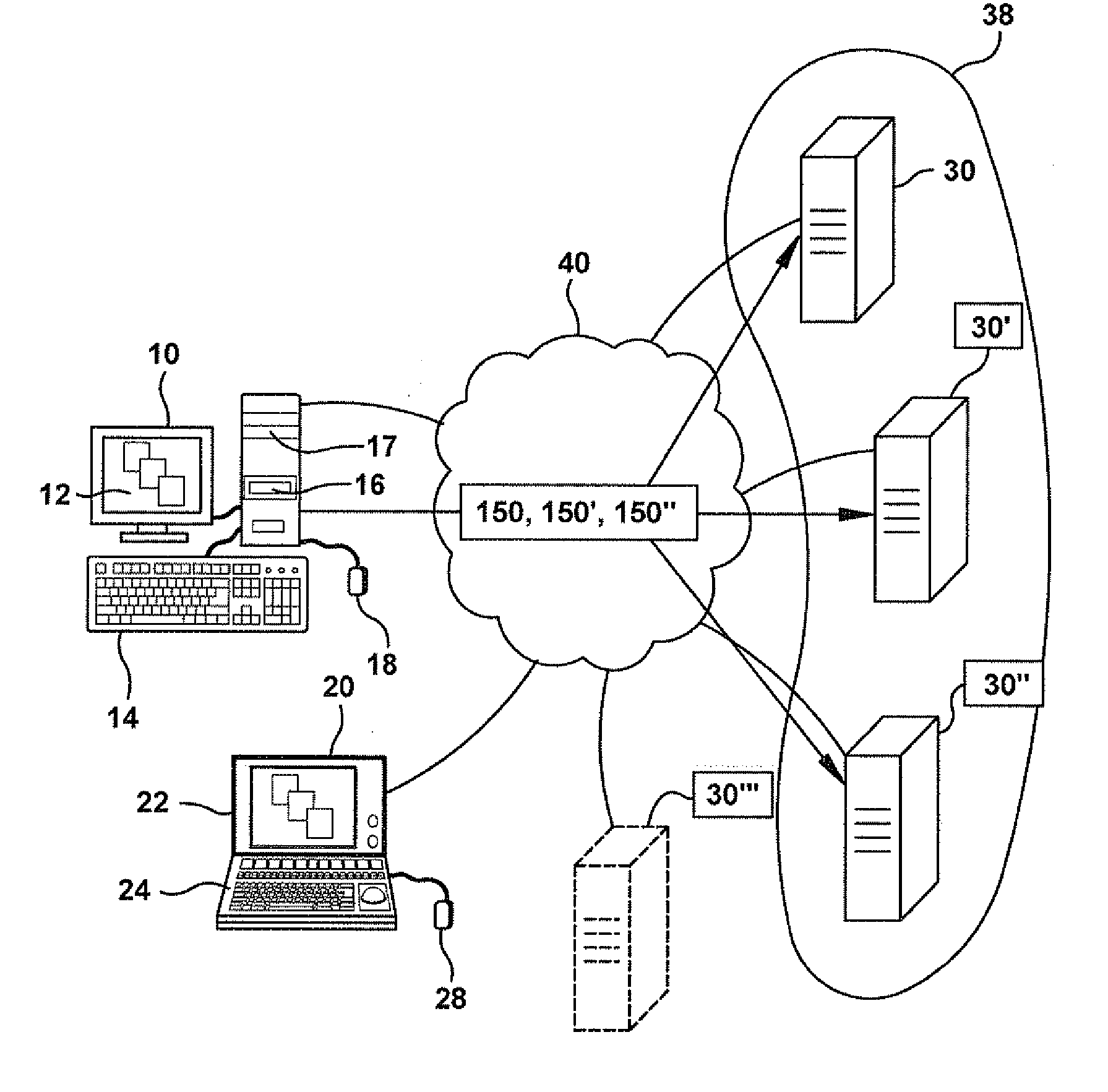Methods and systems for providing authorized remote access to a computing environment provided by a virtual machine