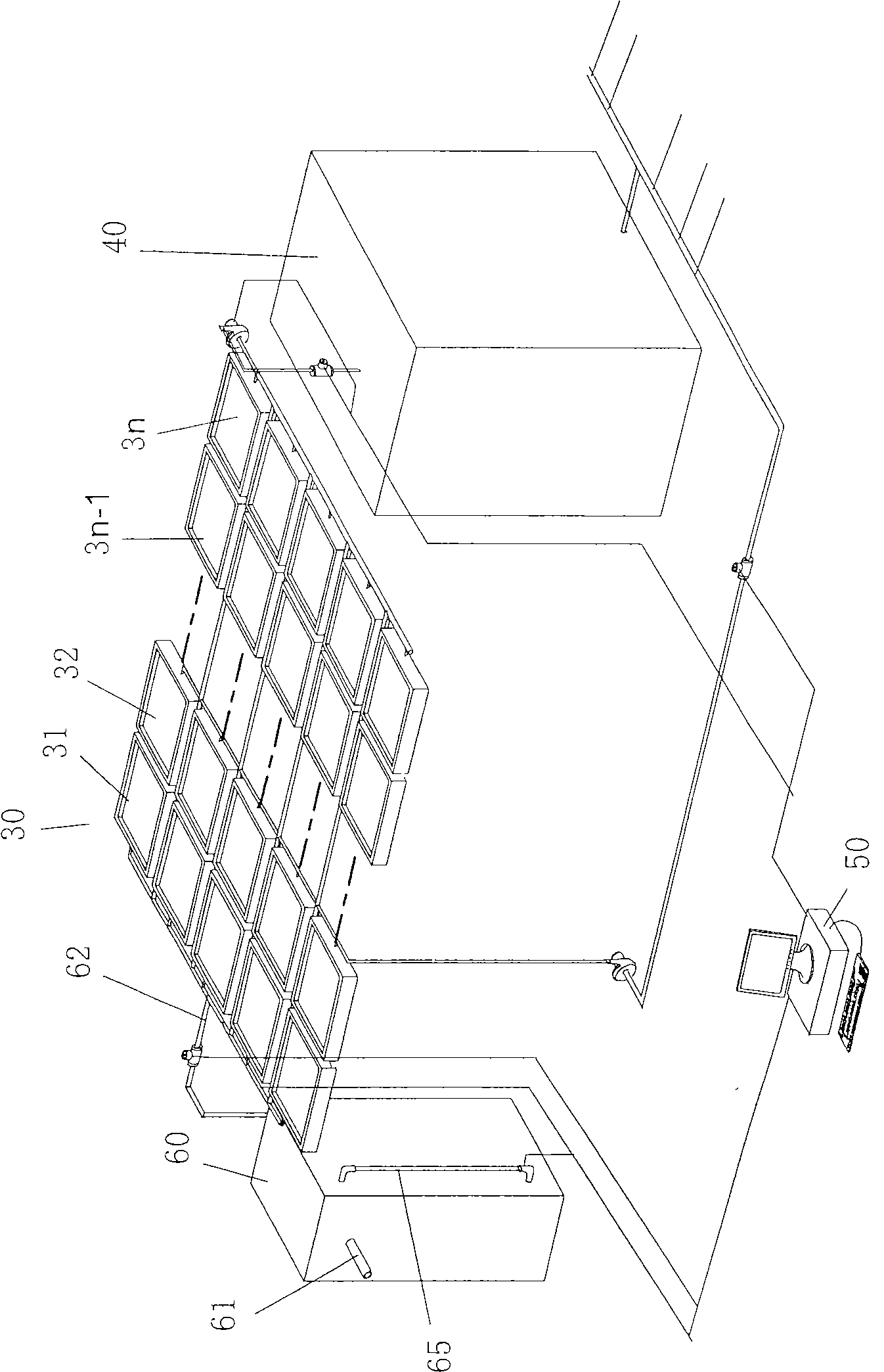 High-efficiency continuous solar energy hot water supplying system