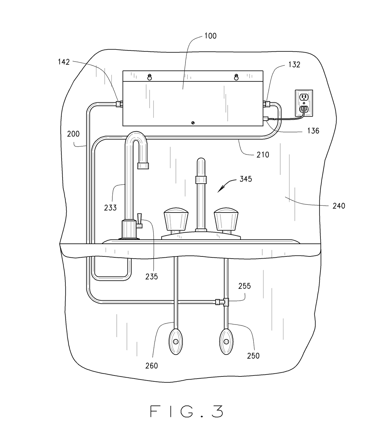 Ozonated liquid dispensing unit