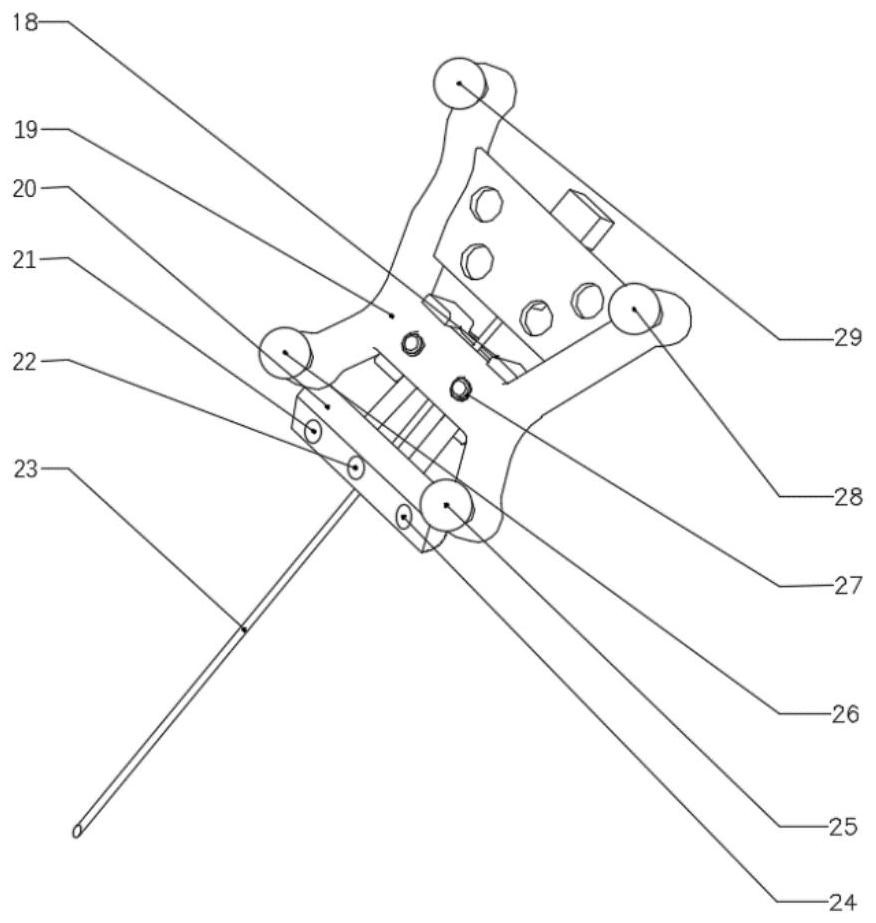 Image navigation and registration system and related devices for abdominal surgical intervention