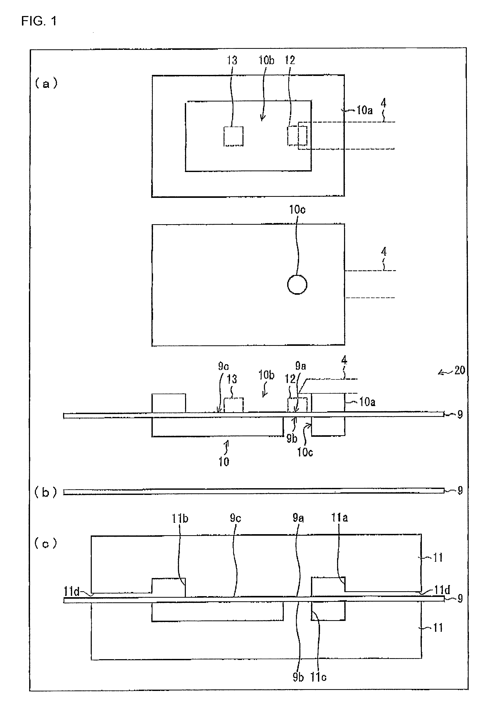 Package manufacturing method, package, optical module and die for integral molding