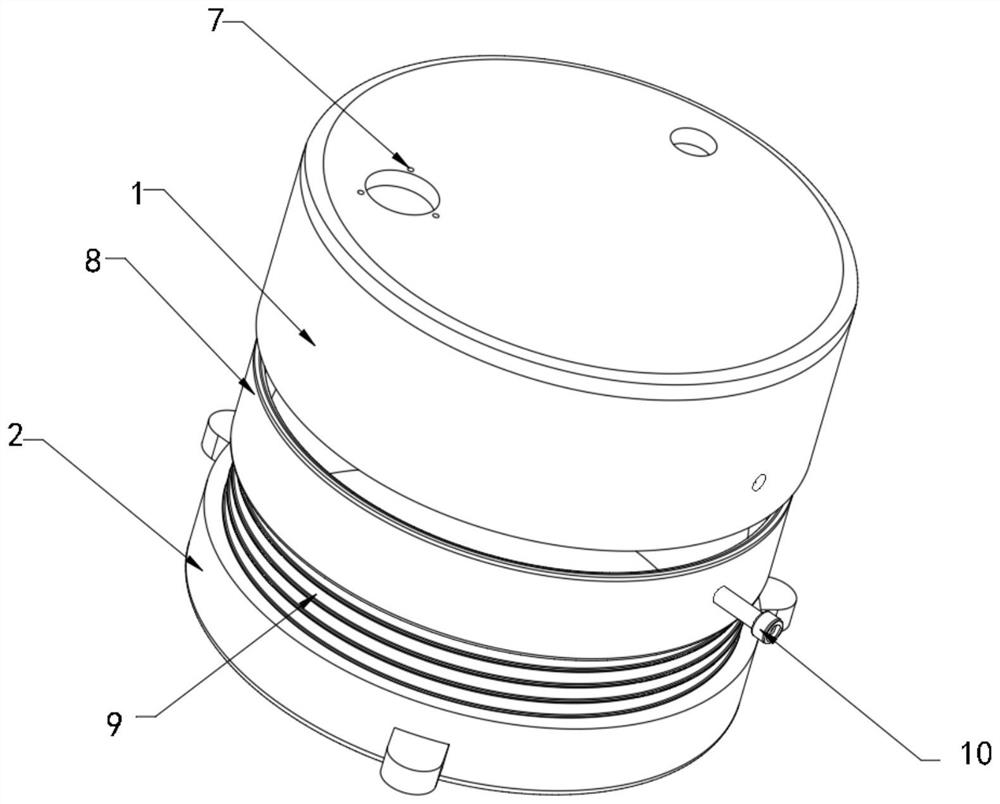 Intermittent hypoxia experimental device for cells