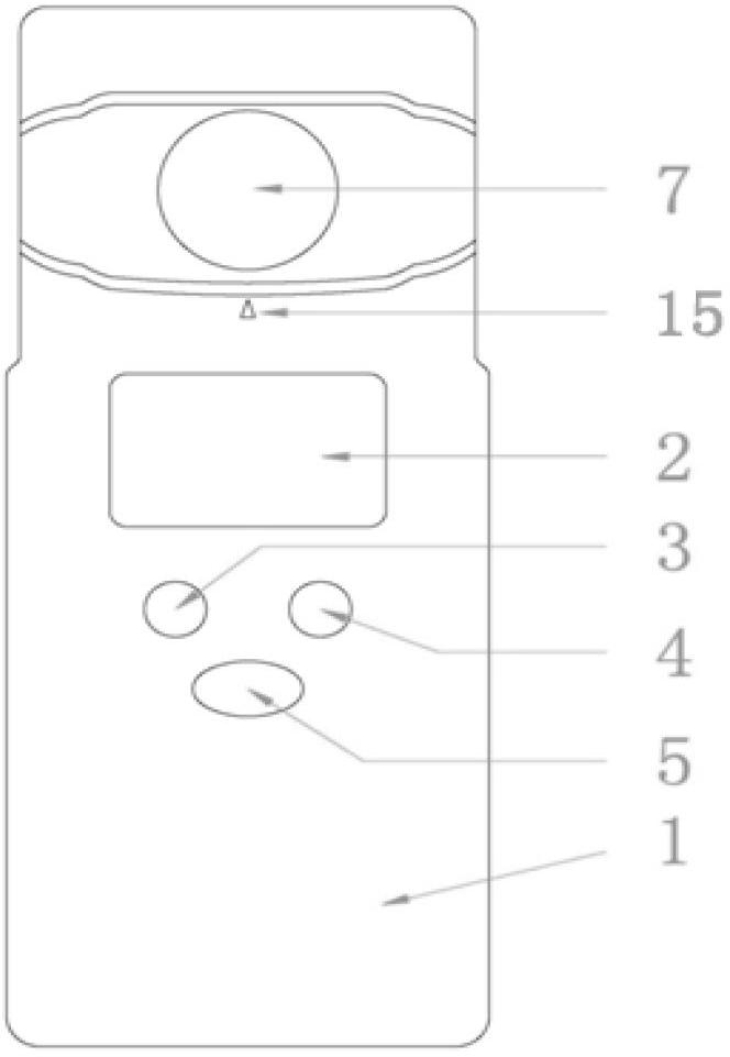 Detection method and colorimetric detection device for high-concentration chlorine dioxide