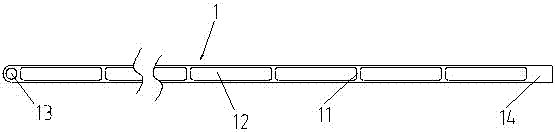 Material plate used for manufacturing door plate