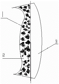 A metal-ceramic composite wear-resistant product and its preparation method