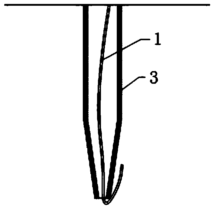 Drainage consolidation construction method combining hot water pipe and plastic drainage plate