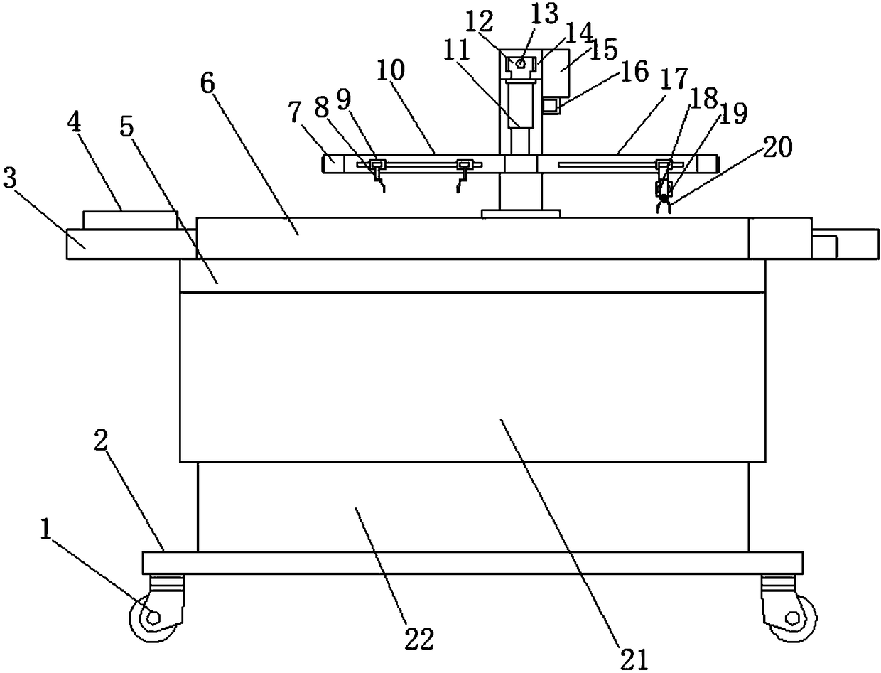 Traction device for hepatobiliary surgery