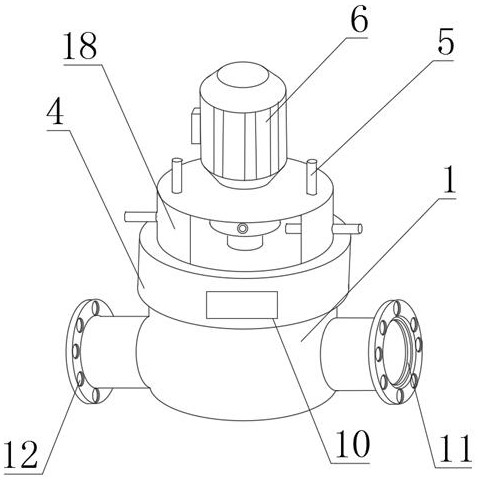 Lifting type water-adjusting variable valve