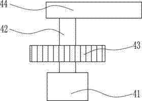 Quick agent adding device for sewage treatment tank