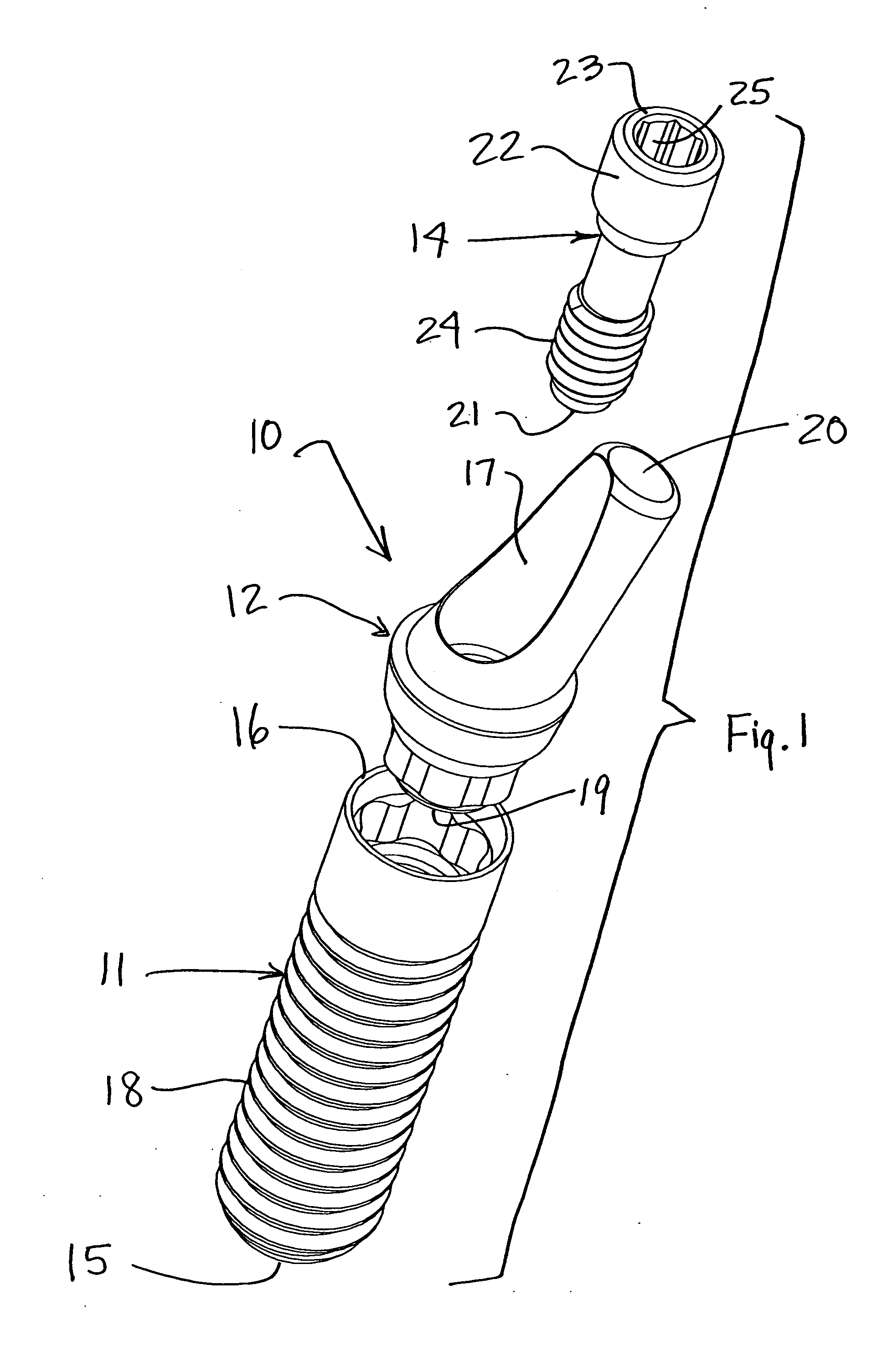 Internal connection dental implant