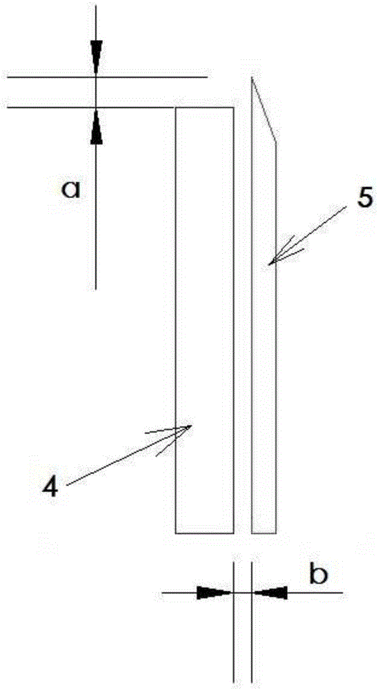 Die-cutting machining die structure