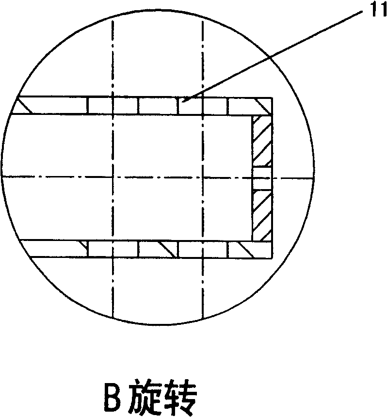 Automatic gas-liquid separation condenser for central air conditioning unit