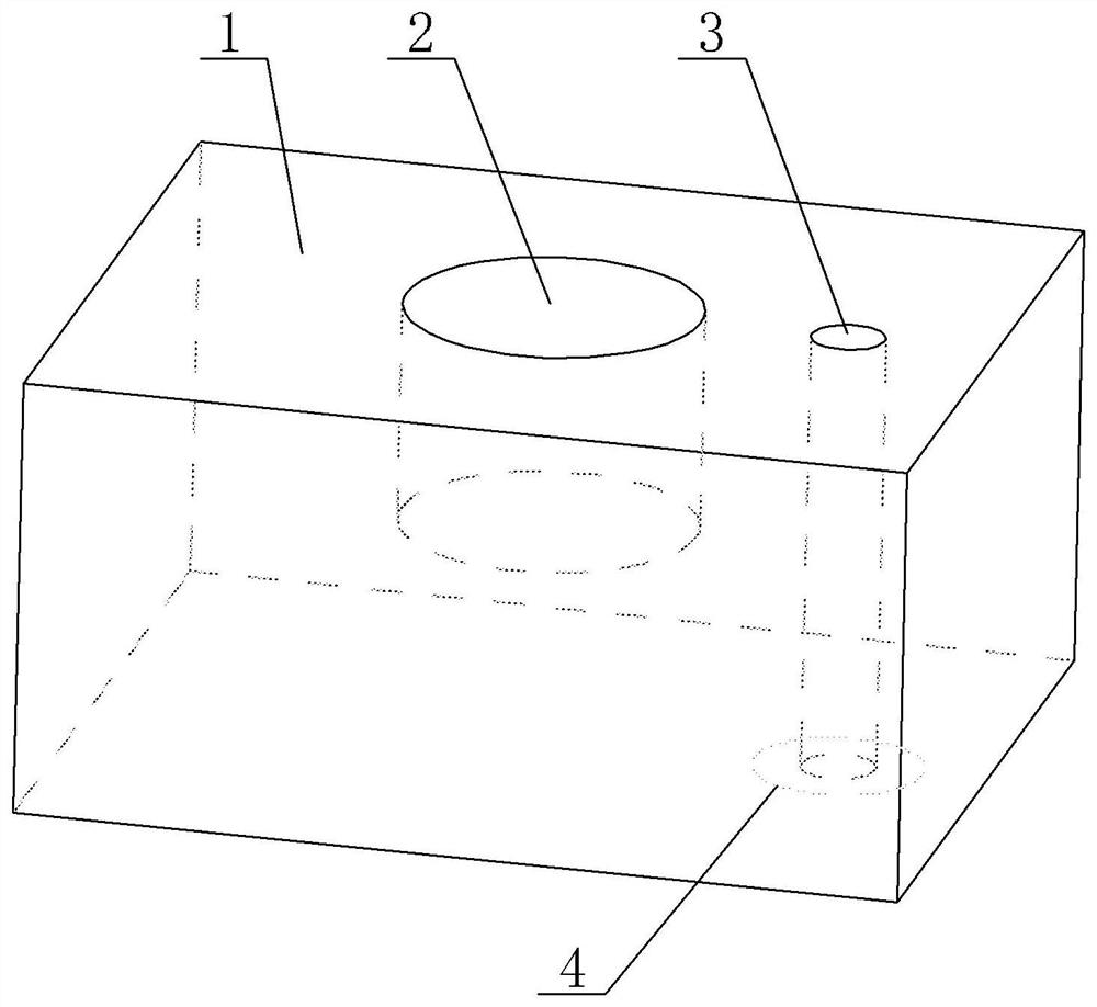 Dielectric filter strong coupling input and output structure