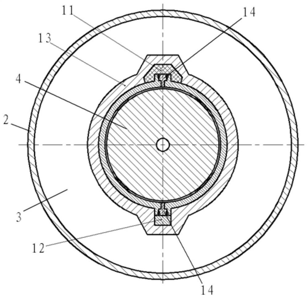 A position measuring device and solenoid valve based on Hall sensor