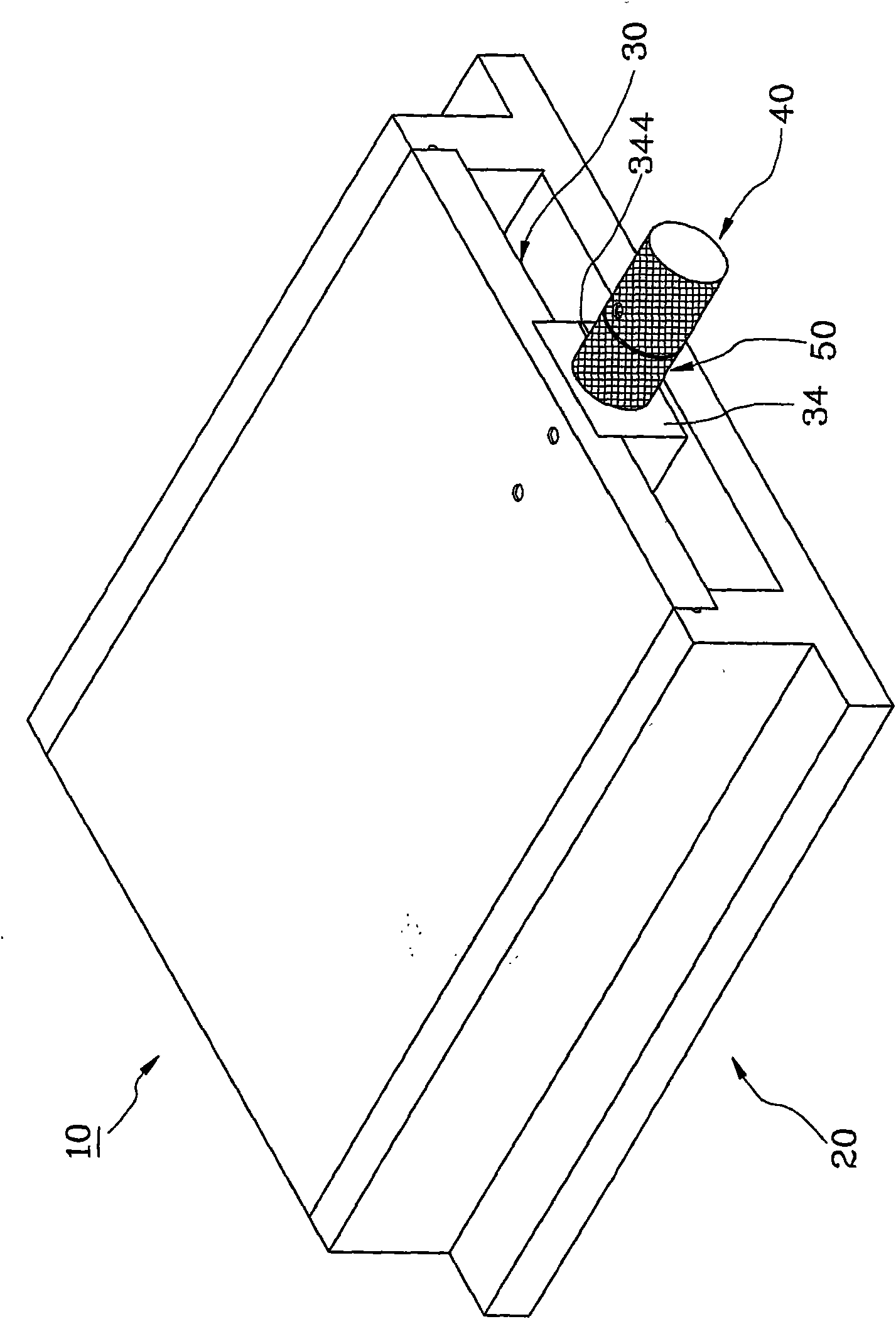 Coarse adjustment and fine adjustment linear moving mechanism