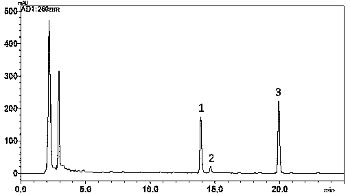 Detection for content of isoflavone aglycone in fermented soybean based on quantitative analysis of multiple components by single marker