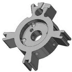 Preparation method for manufacturing rotor of phaser through powder metallurgy