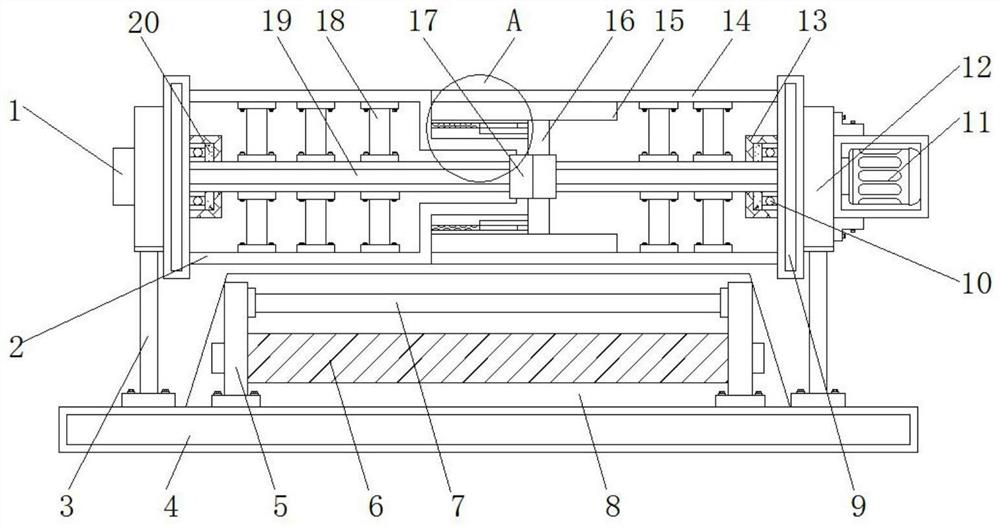 A detachable expansion and contraction reel