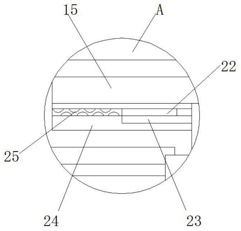 A detachable expansion and contraction reel