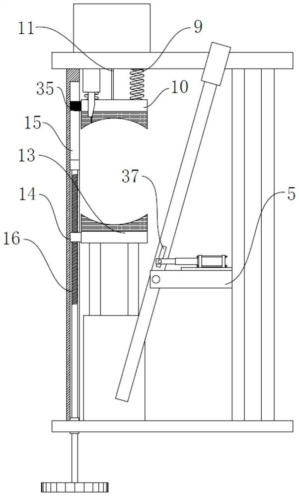 Neck clamp device, milking rotating disc and milking equipment