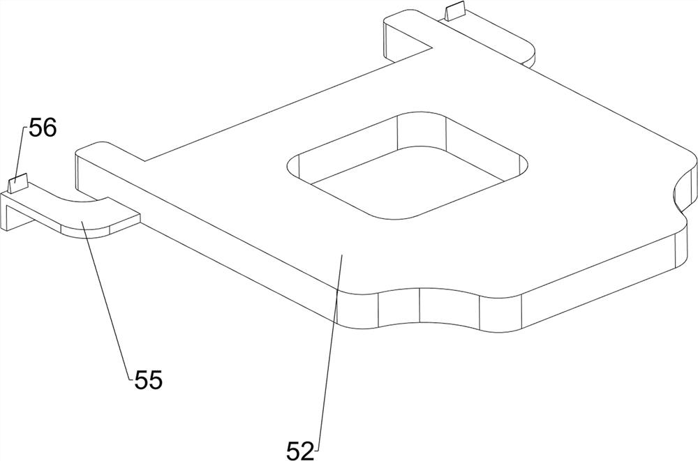 Plastic square piece block mark branding equipment