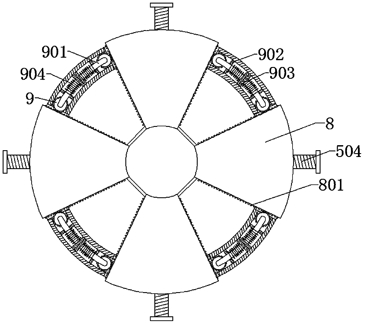 Wireless digital intelligent focusing, dimming and color adjusting LED lamp