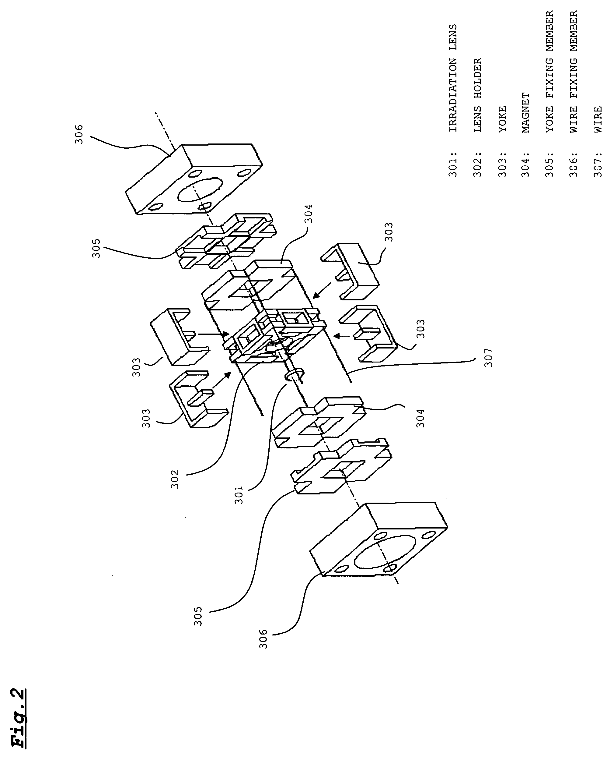 Beam irradiation device