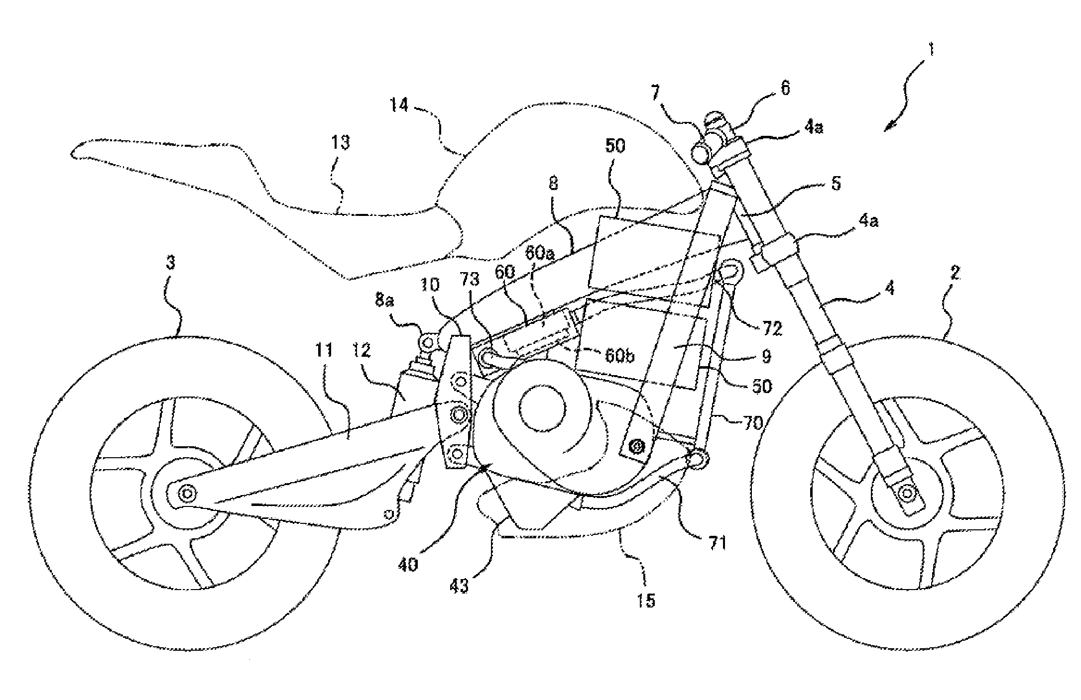 Cooling structure for electric vehicle