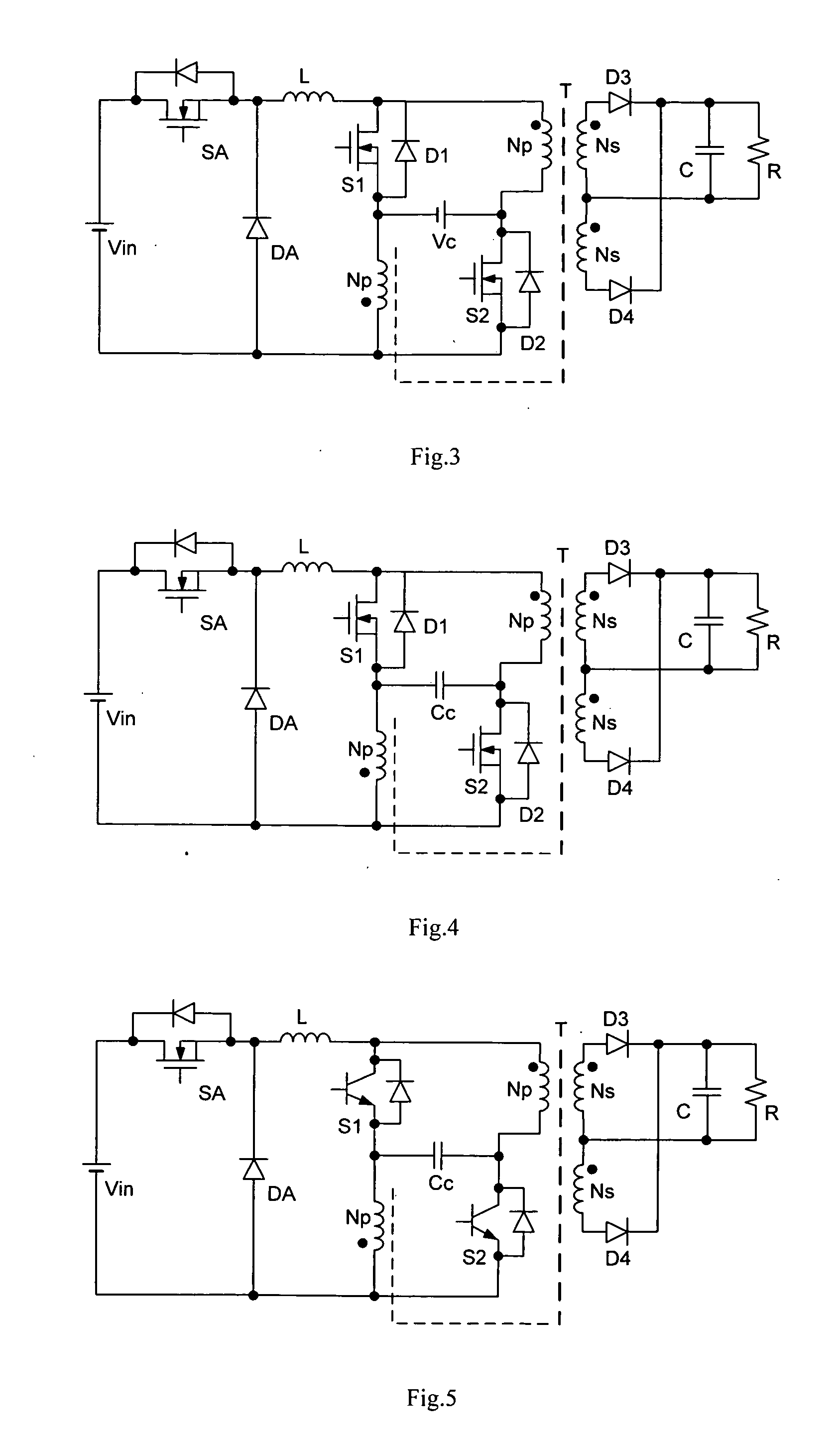 Isolated current regulated DC-DC converter