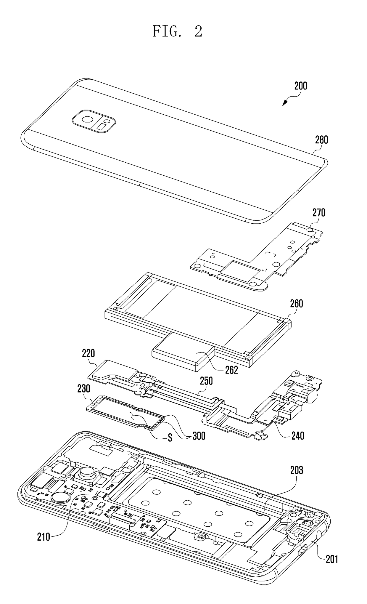 Electronic device including interposer