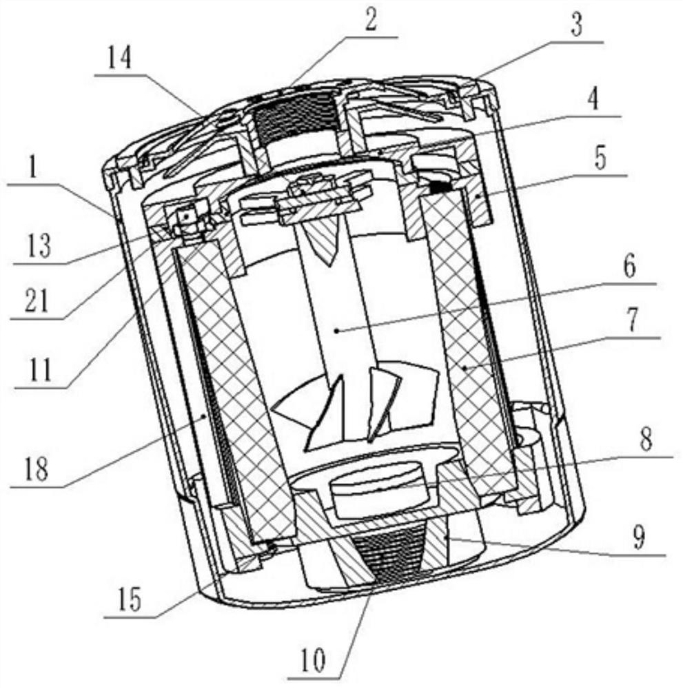 An oil filter capable of automatically replacing filter paper