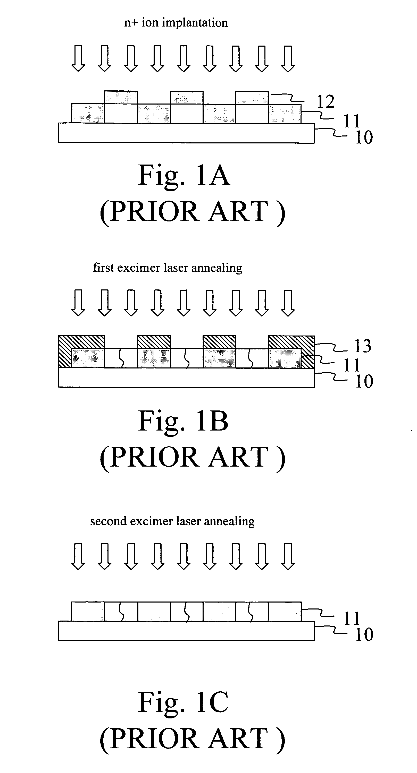 Polysilicon thin film fabrication method