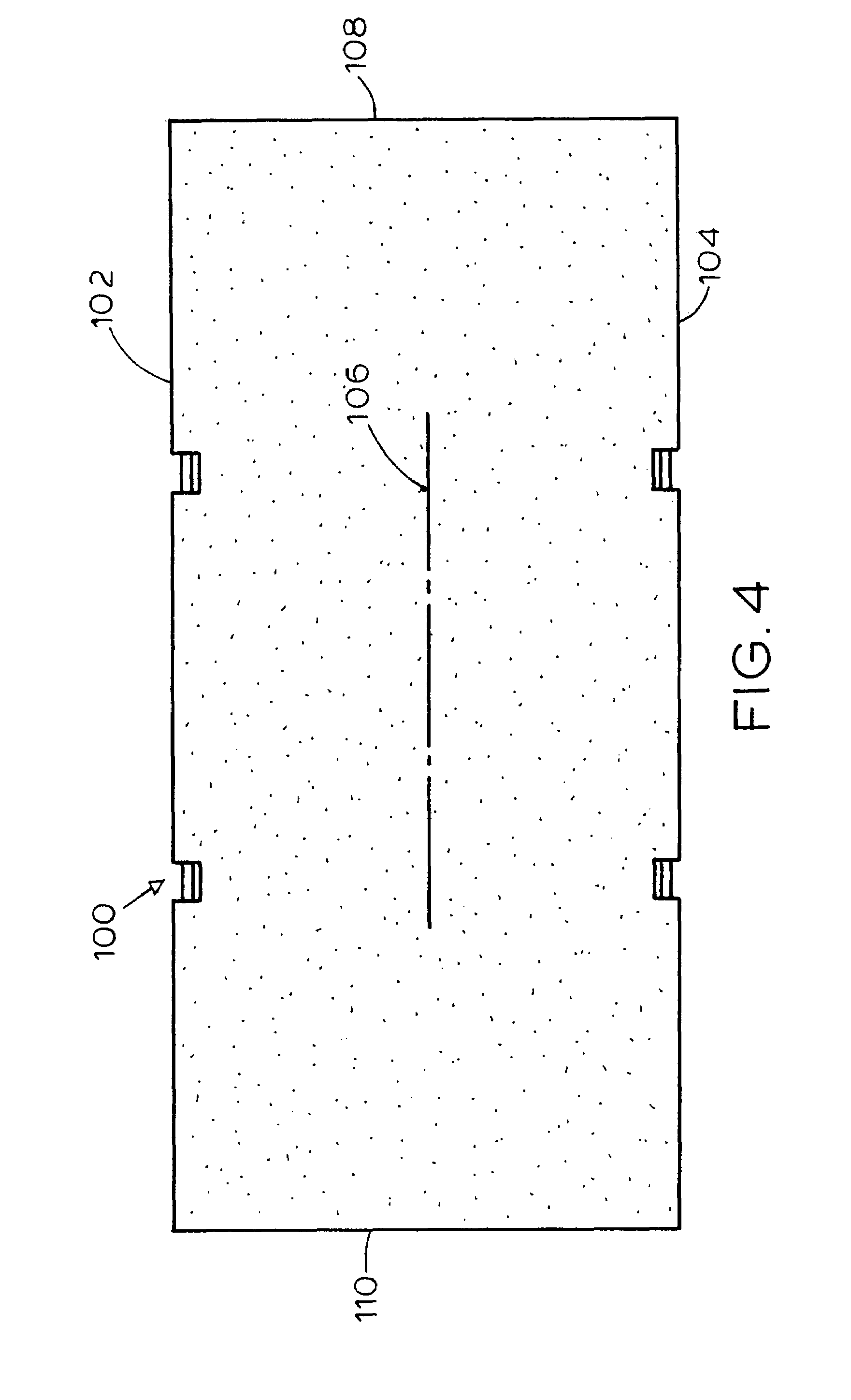 Temporary roadway element