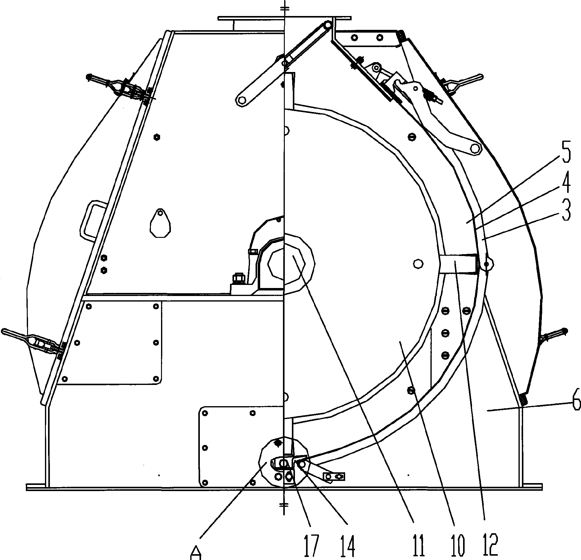 Beater disintegrating machine