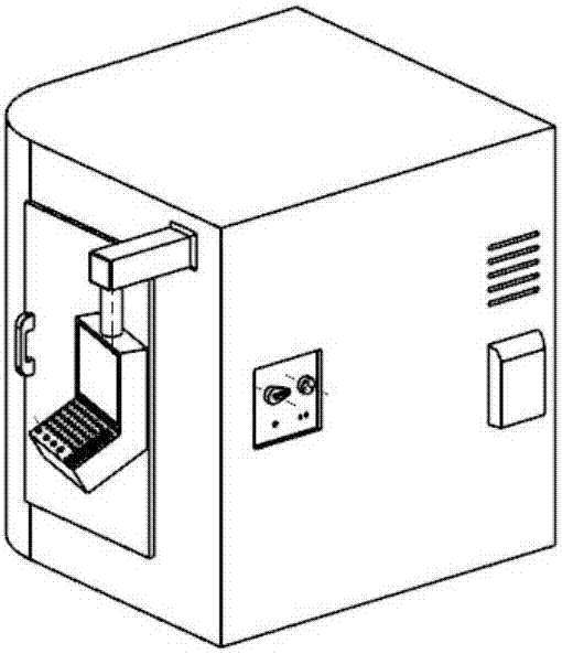 Five-axis ultrasonic vibration numerical control machine tool for composite laser machining