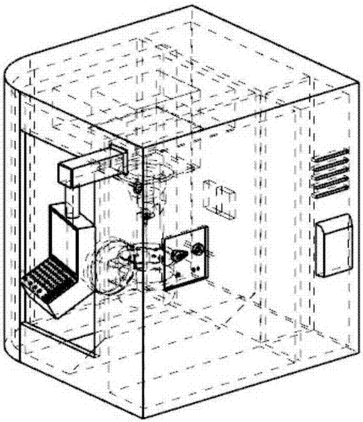 Five-axis ultrasonic vibration numerical control machine tool for composite laser machining