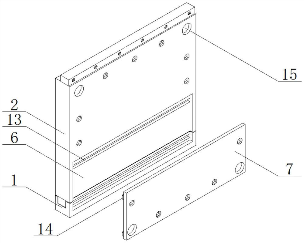 Indoor assembly type waterproof wallboard