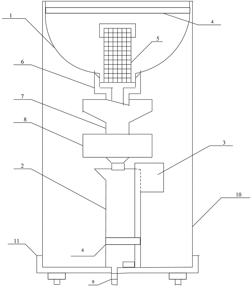 Automatic precipitation measurement device and measurement method