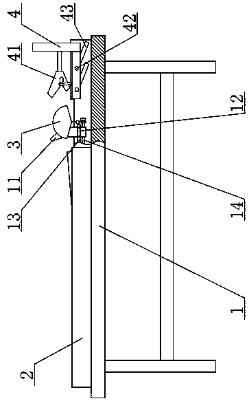 Cervical traction bed adapted to physiological curvature