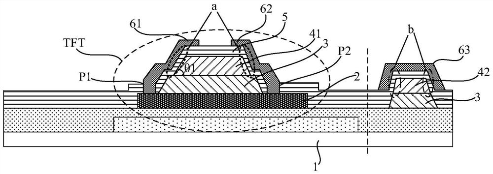 A kind of array substrate and preparation method thereof